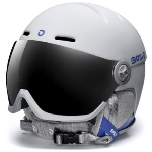 2324 브리코 스키 헬멧 BLENDA VISOR/ MT QUILL GRY-MIDNIGHT BLU